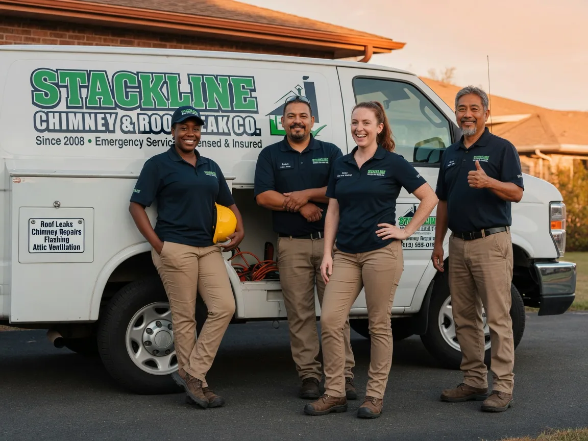 Chimney flashing repair company in Luttrell, TN